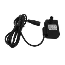 1Pack Fountain Pump Mini Submersible Water Pump for Cat Fountains Black