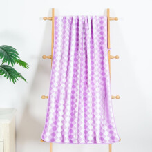 Thickened Absorbent Bath Towel Cationic Warp Knitted Coral Velvet Beach Towel