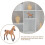 Horse Club kagetopper simuleringsfigurmodel til dekoration 8