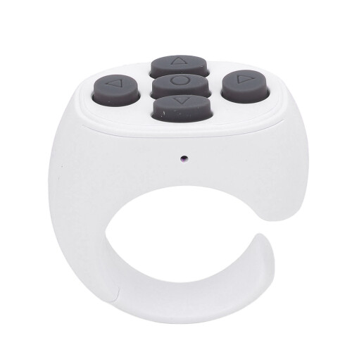 Wireless Remote Ring for Android Phones & Tablets, 10m Range, White 1