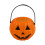 Κουβάς 6" για το Halloween με θέμα το κόλπο ή το κέρασμα – Καλάθι με γλυκά Jack O'Lantern 3D με 1