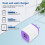 Chargeur double USB 2,1 A + 2 câbles de 3 m, compatible avec iPhone 14/13/12 3