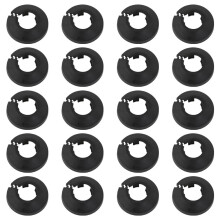 Conjunto de 20 peças de tampas decorativas para tubos, incluindo tampas para canos de gás e torneiras, e tampas para furos na parede.