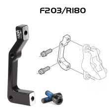 MTB Disc Brake Caliper Frame Adapter Bracket 140 160 180 203mm IS & PM