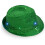 Cappello Fedora per ballo e feste con paillettes glitterate e LED 1