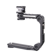 Videostabilisator für klare und verwacklungsfreie Aufnahmen mit professionellem, klappbarem Griff