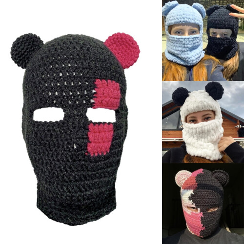 Καπέλο COMEET Beanie, καπέλο αρκούδας, φωτογραφικά στηρίγματα κεφαλής panda, καπέλο 1