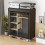 Modern Clothes Storage Wardrobe with Dustproof Cover 3