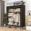 Modern Clothes Storage Wardrobe with Dustproof Cover 4