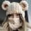 Καπέλο COMEET Beanie, καπέλο αρκούδας, φωτογραφικά στηρίγματα κεφαλής panda, καπέλο 7
