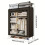 Modern Clothes Storage Wardrobe with Dustproof Cover 12