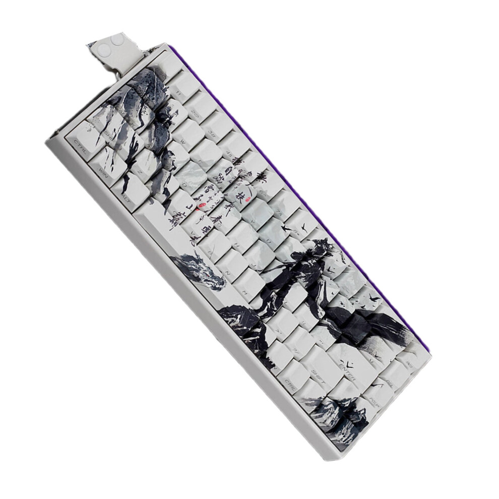 Pbts Keycaps Original Profile Dyes Sublimations Side Printing Keycaps For 60% 68% Mechanical Keyboards 9405492375529