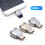1Pc Type C Card Reader Mini Metal USB 3 1 Micro Secure Digital TF Memory Type C Card Reader OTG Adapter 1