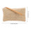 Summer Beach Clutch Purse Straw Beige 1Set 2