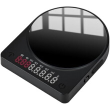 Coffee Scale with Timer, 0.1g Precision, Rechargeable, Compatible with Pour Over, French Press, Drip, Espresso & Beans