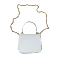 Multifunktionale Schultertasche mit Kette, Handtasche aus PU-Leder, Umhängetasche, modische Abendclutch für Damen und Mädchen