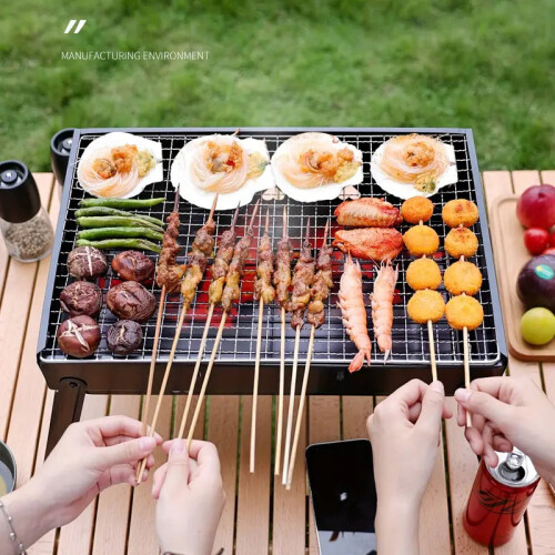 Portable, Foldable BBQ Grill 1