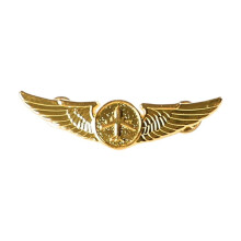 Pilot Badge Aviation Wing Badge Captain Chest Badge Metal Airlines Lapel Pin Airman Wing Pin