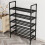 Simple Shoe Rack – Space-Saving Black Shoe Shelf(5Layers) 2