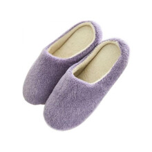 Unisex Herre Dame Vinter Pelsete Koselige Fleece Tøfler Slip-on Sko Vinter Varmt Hus