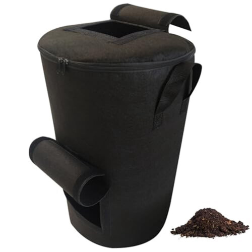 Eco Conscious Composting Made Simple with Large Capacity Leaf Bin 33Gallon 2