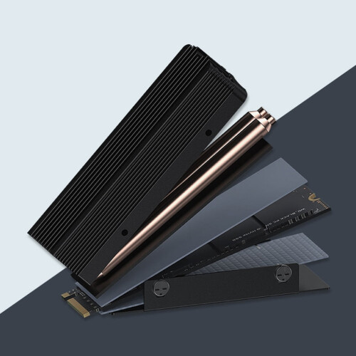 Ψύκτρα ψύκτρας Advanced Metal M.2 2280SSD για αποφυγή υπερθέρμανσης 1