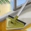 Shower Cleaning Brush with Replaceable Rotatable Heads for 4