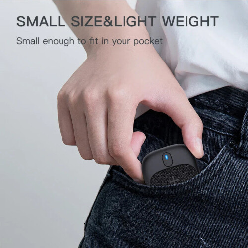 Portable Mini Bluetooth Speaker with Waterproof (Black) 2