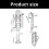 8 Pin Lifting Bed Remote Control Electric Push Rod Controller Electric Operating Table Manual Controller Enduring 3