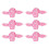 Λύση DIY για styling μαλλιών, Soft Sleep Foam Hair Rollers Χωρίς θερμότητα, Εύκαμπτο σφουγγάρι 5
