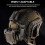 Tactical Helmet Battery Pouch Green Camo 5