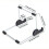 Portable Tablet Stand Aluminum Tablet Holder Adjustable Height Angles Space Saving Computer Holder 3