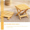 Flower Pot Rack Collapsible Folding Table 6