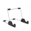 Portable Tablet Stand Aluminum Tablet Holder Adjustable Height Angles Space Saving Computer Holder 5