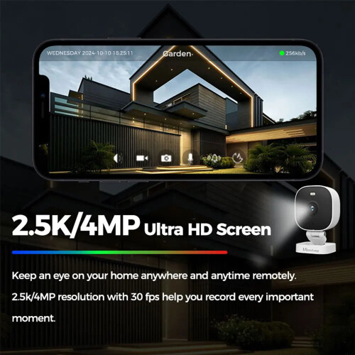 Outdoor Mini WiFi Camera Color Night Vision (4MP) 1
