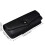 Leather Eyeglass Case for Men Black Non-Fold Spacious 3