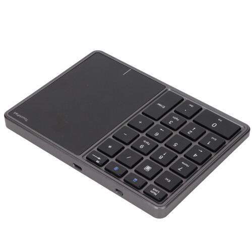 Portable Size Wireless Number Pads, Numeric Keypad With Ergonomic Tilt And Touchpad, Auto Sleep Function For Energy Efficiency 1