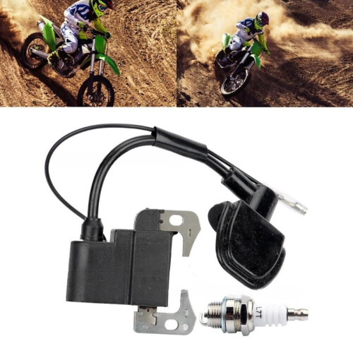 Motorcycle High Pressure Coil and L7T Spark Plug for 47CC 1