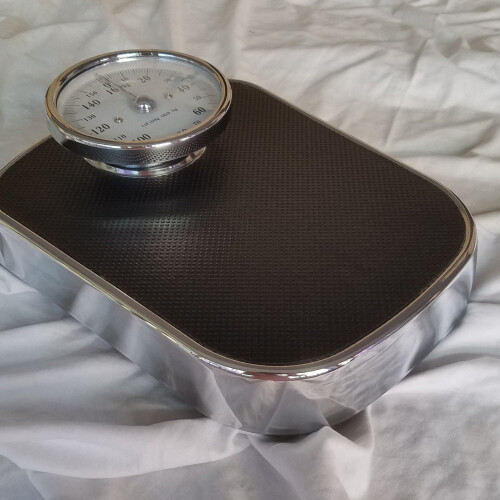 Vintage Copper Mechanical Bathroom Scale(Black) 2