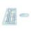 Ergonomic Design Wireless Keyboard And Mouse, Multimedia Hot Keys, Retro Typewriter Inspired Keycaps, Automatic Power Saving Mode, Stable Connections 6