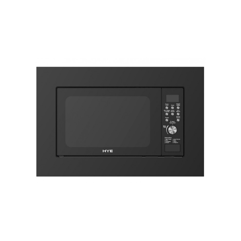 Hye 20L 700W Built-In Digital Microwave Oven Black