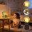Solar-Powered Frog Night Light Waterproof LED Garden Decor 8