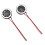 2 stuks interne luidsprekers mini 1W 8Ohm luidsprekers audio voor speelgoed 7