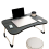 Portable Folding Laptop Bed Tray Table Lap Desk Notebook Breakfast Cup Slot 2
