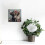 Vintage ρουστίκ καμβάς με αγελάδες Highland – Floral Crown, Boho αφηρημένη διακόσμηση για 3