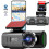 4K UHD Dual Lens Dash Cam Front Rear Night Vision Black 2