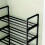4-Tier Black Metal Shoe Rack Organizer 2