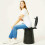 Camping Toilet Portable Foldable with Lid 2