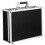 Black Aluminum Tool Storage Case with Password Lock and 4