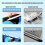 Capa Premium com Teclado e Mouse compatível com iPad 9.7 (5ª/6ª geração) e iPad Air 2 - Proteção e Produtividade Máximas 4